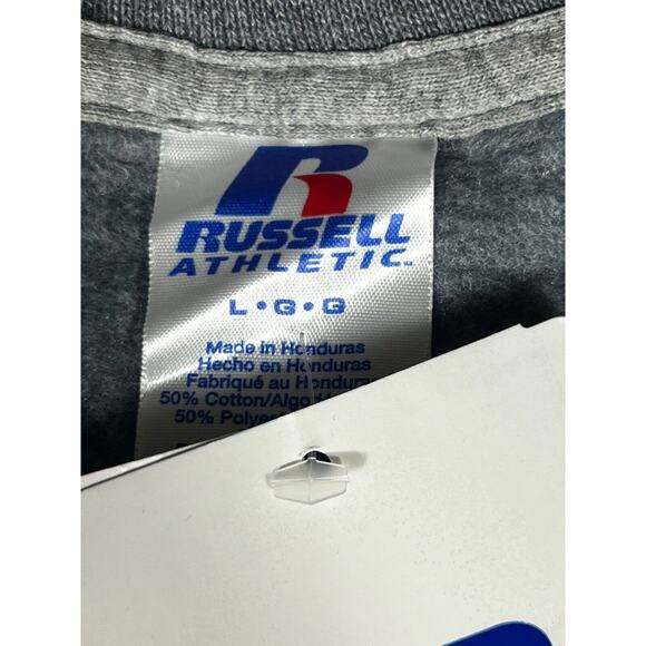 New Vintage Russell Athletic crewneck sweatshirt Men Sz L Large NWT Y2K DS - Picture 5 of 12